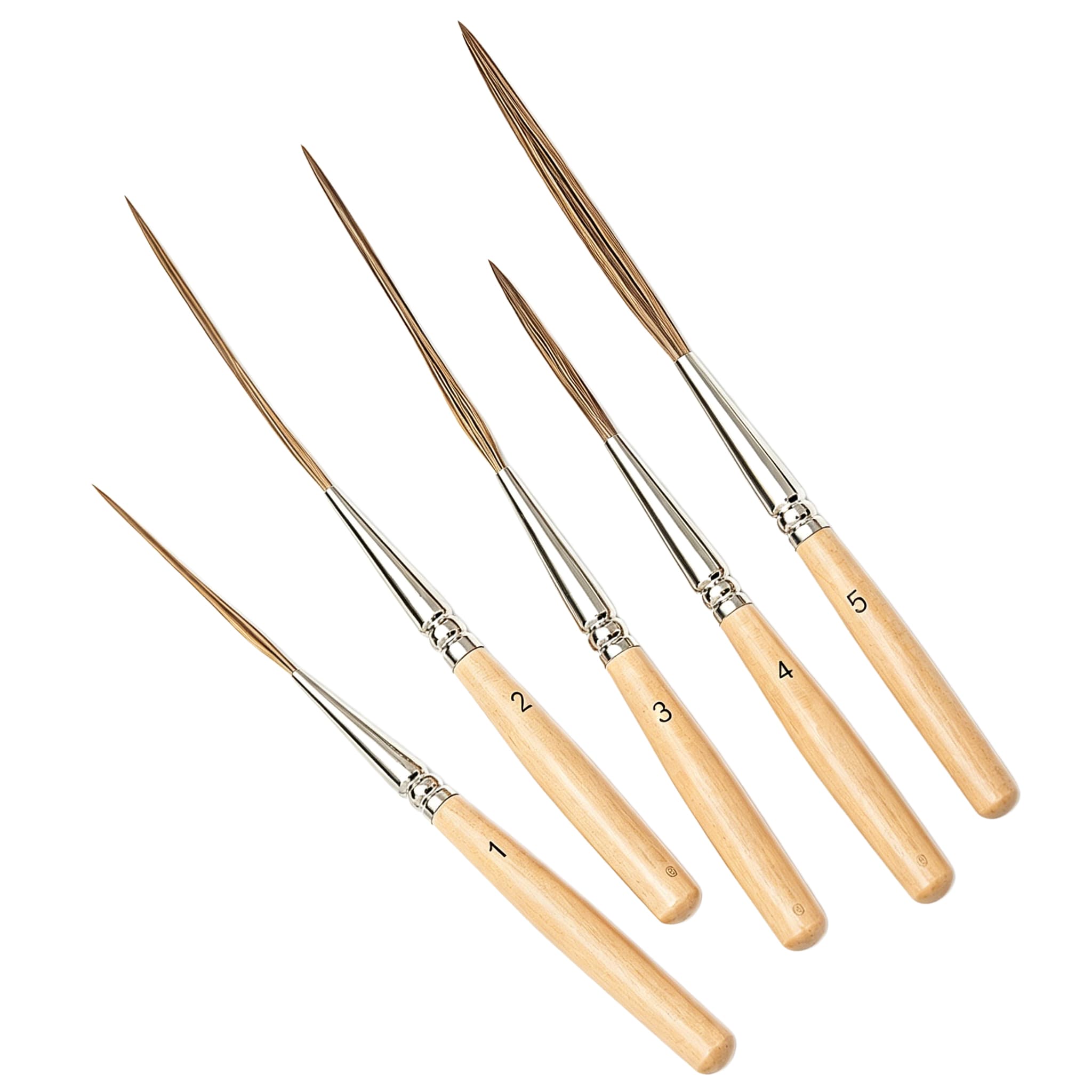 Professional Pinstriping & Fine Detail Paint Brush Set
