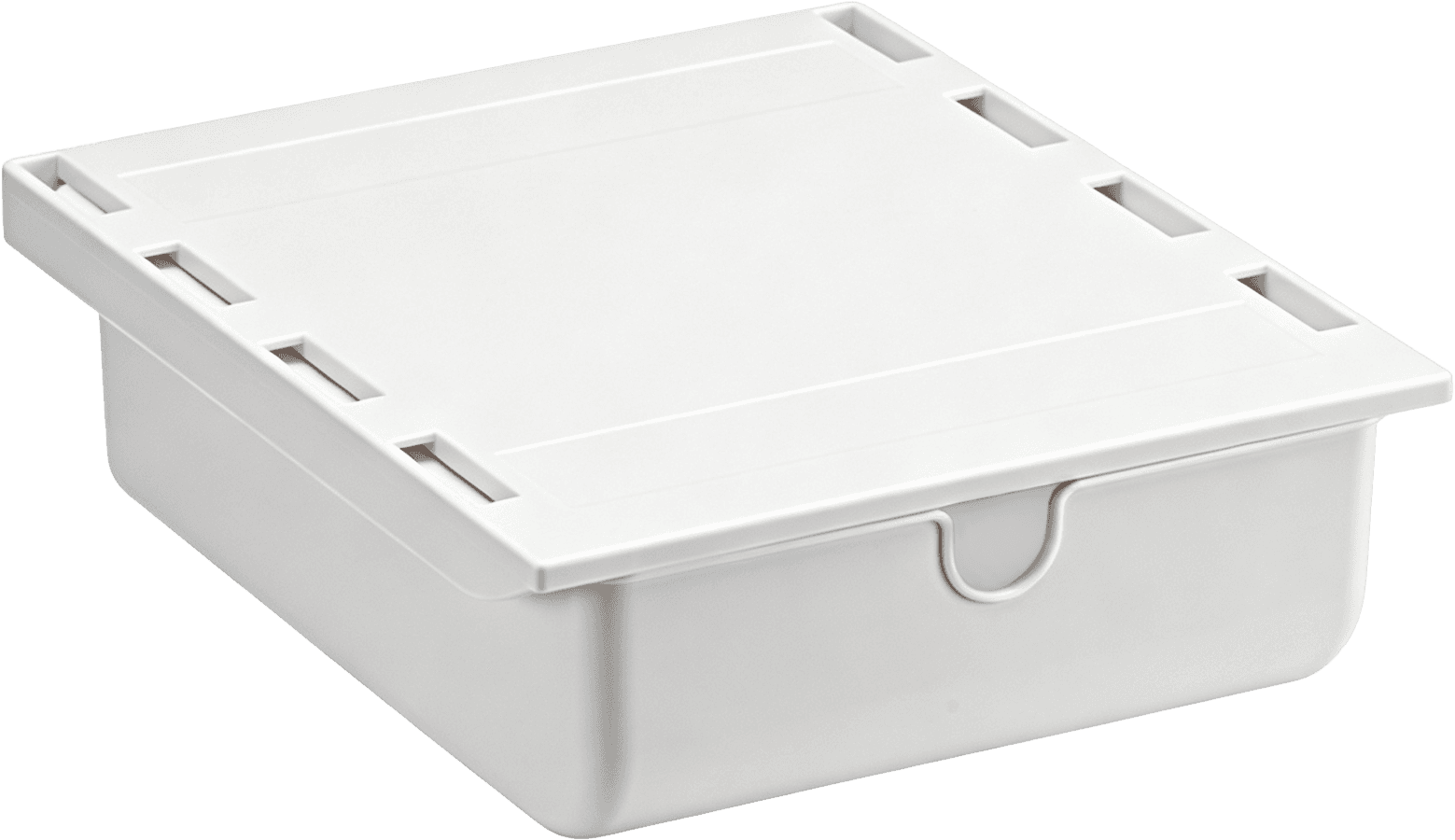 Hidden Under-Desk Drawer Organizer