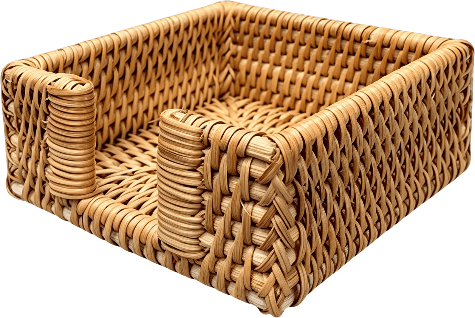 Handwoven Wicker Napkin Holder