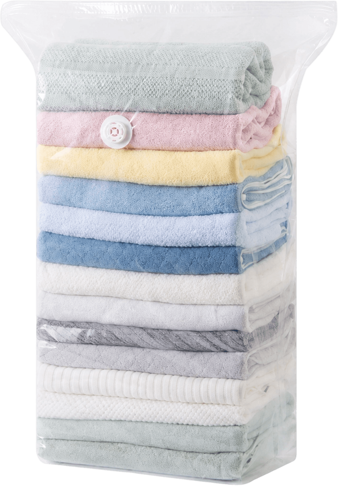 No-Pump 3D Vacuum Storage Bags