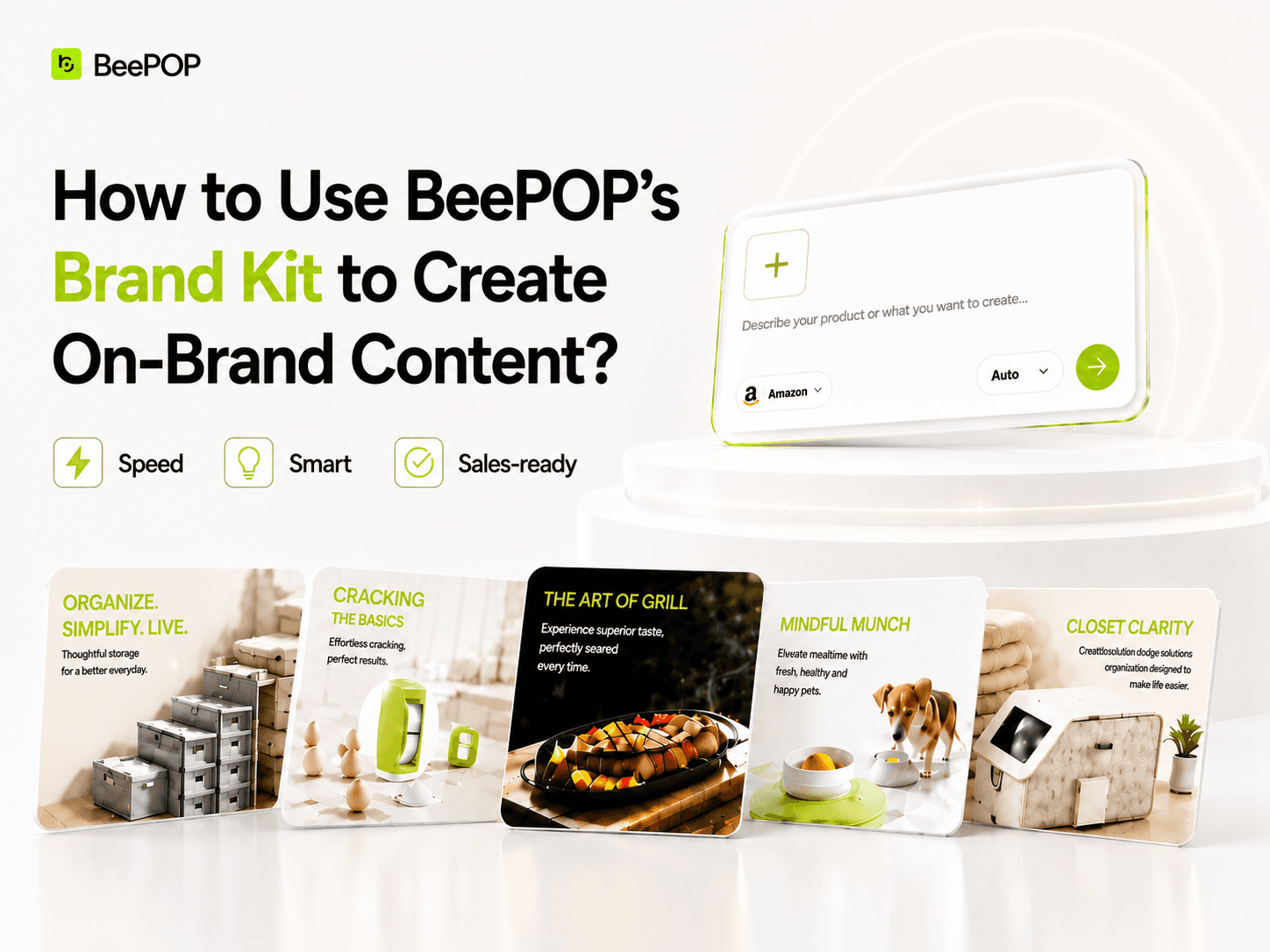 How to Use BeePOP’s Brand Kit to Create On-Brand Content?