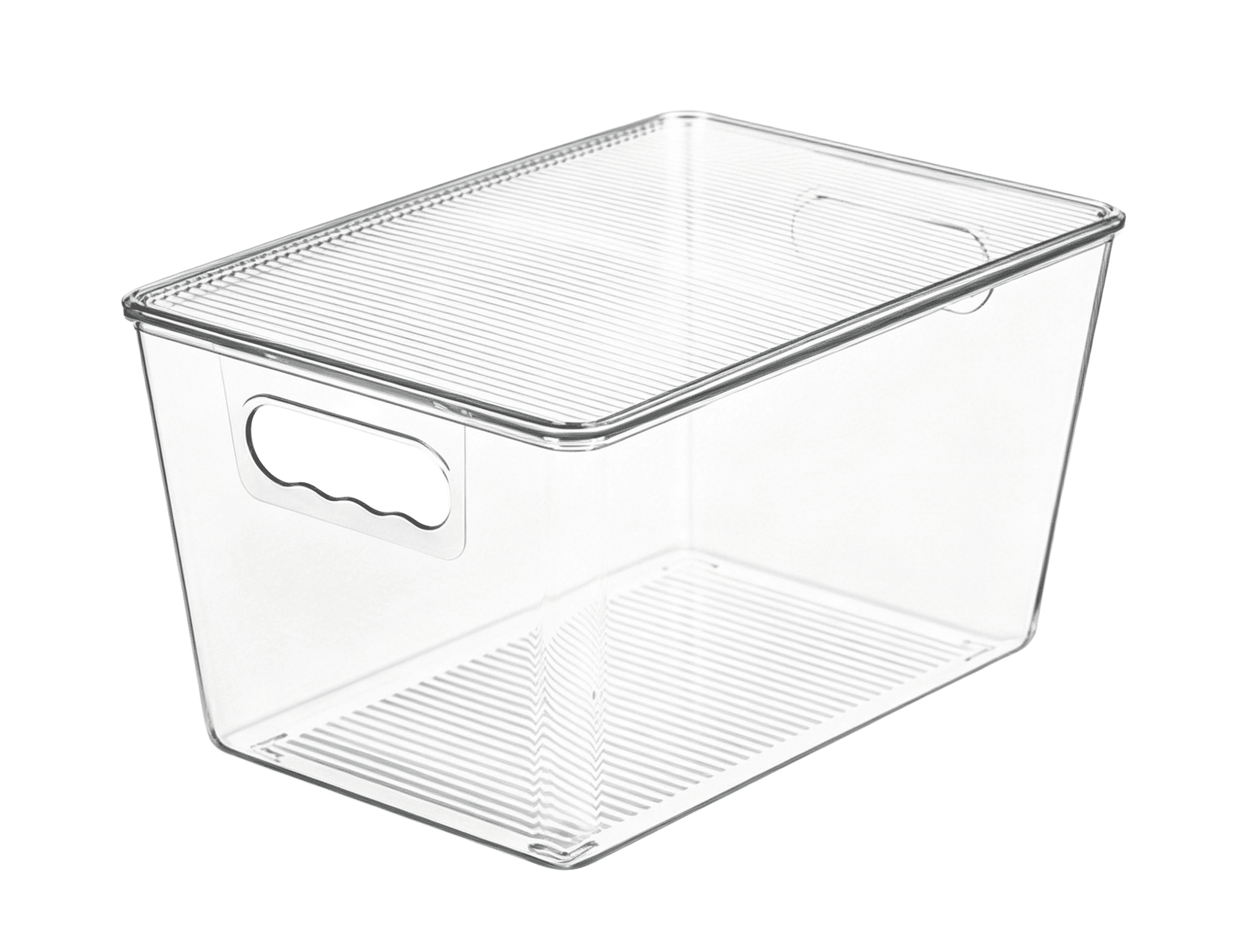 Transparent Stackable Storage Bin