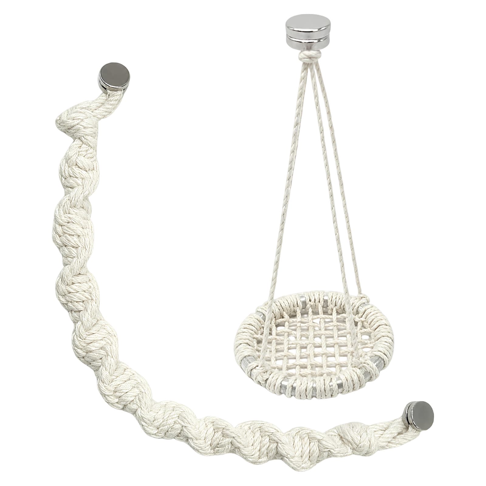 Jumping Spider Rope Bridge & Swing Set