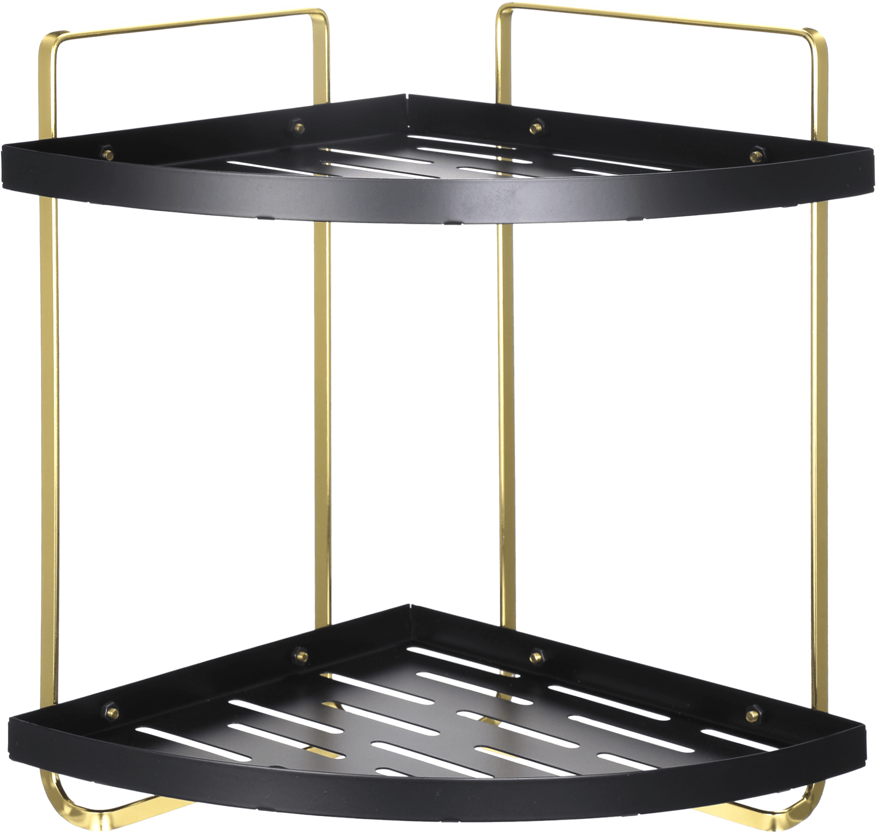 2-Tier Corner Bathroom Organizer