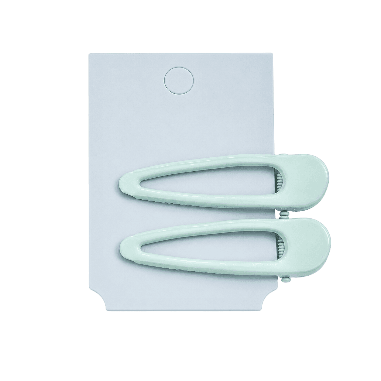 Teardrop Metal Hair Clips