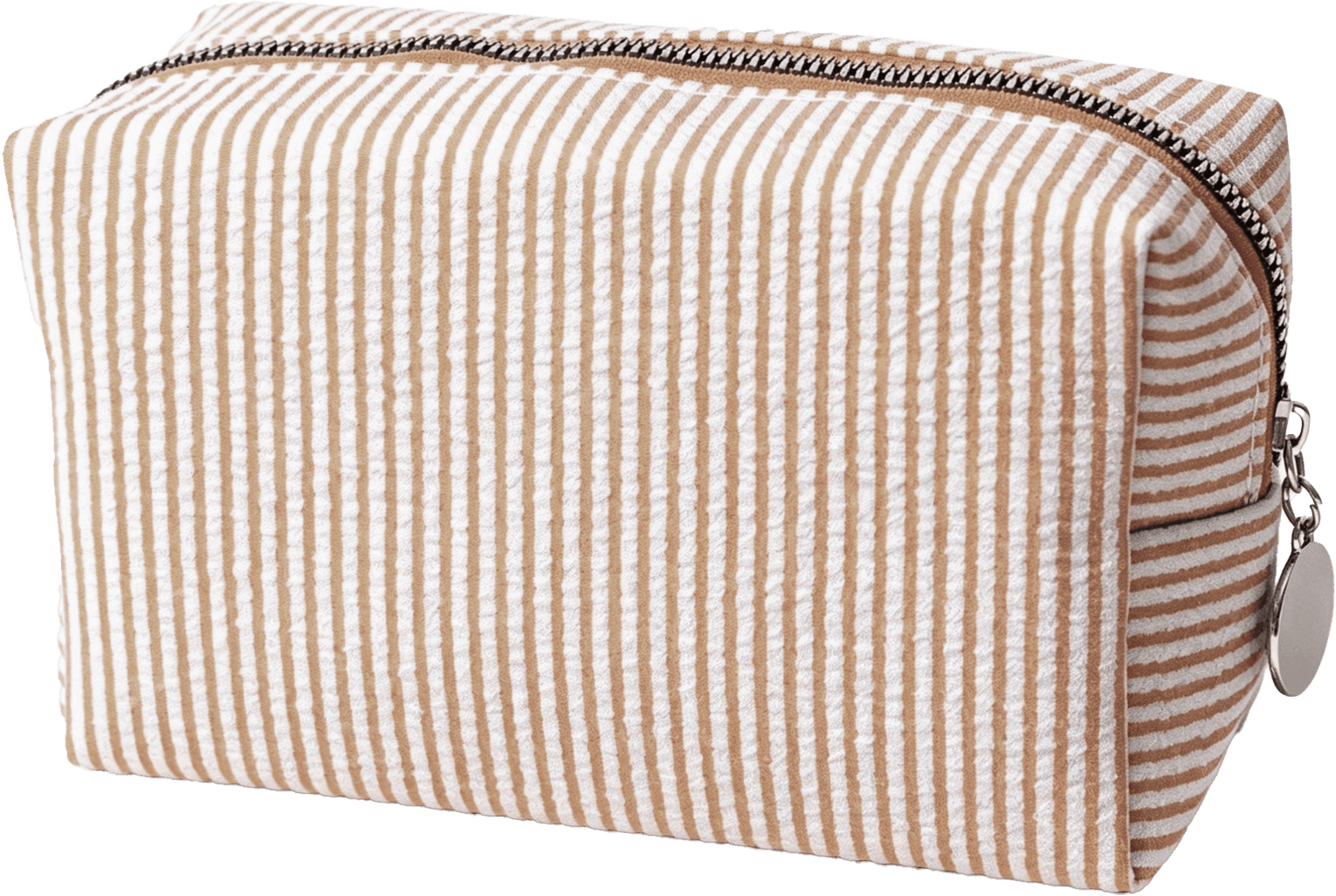 12 PCS Bulk Seersucker Makeup Bags