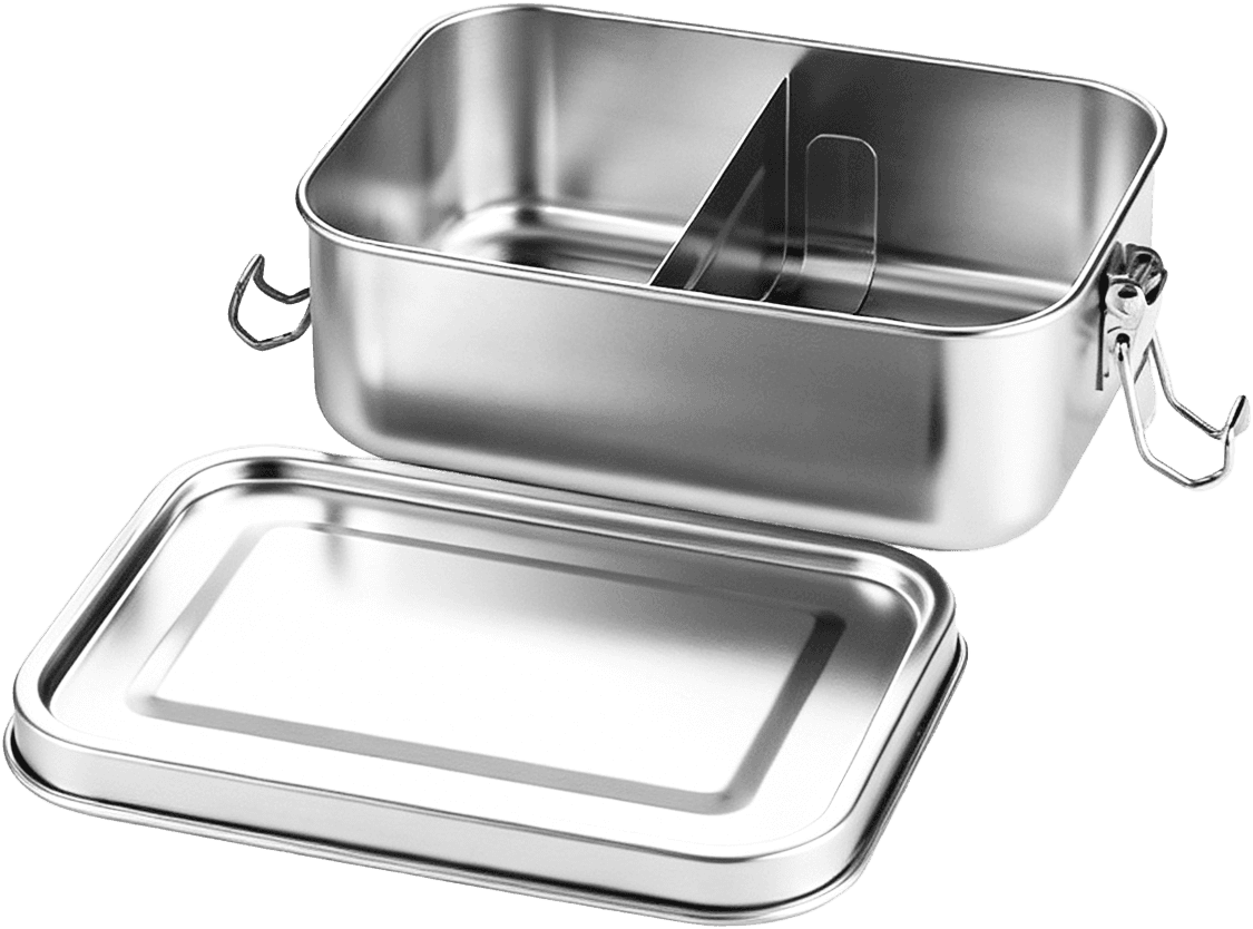 Premium 304 Stainless Steel Leak-Proof Lunch Box Set
