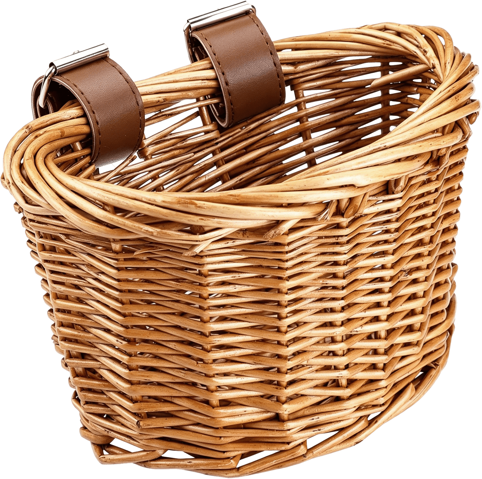 Kids Rattan Bicycle Basket