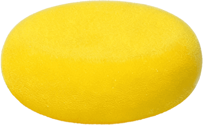 100-Piece Round Paint Sponges Set