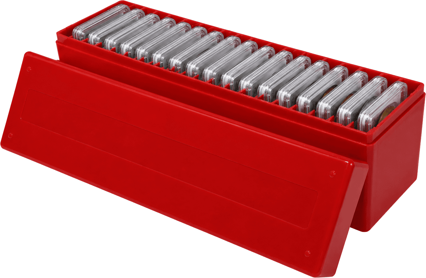 Archival Graded Coin Slab Storage Box (6-Pack)