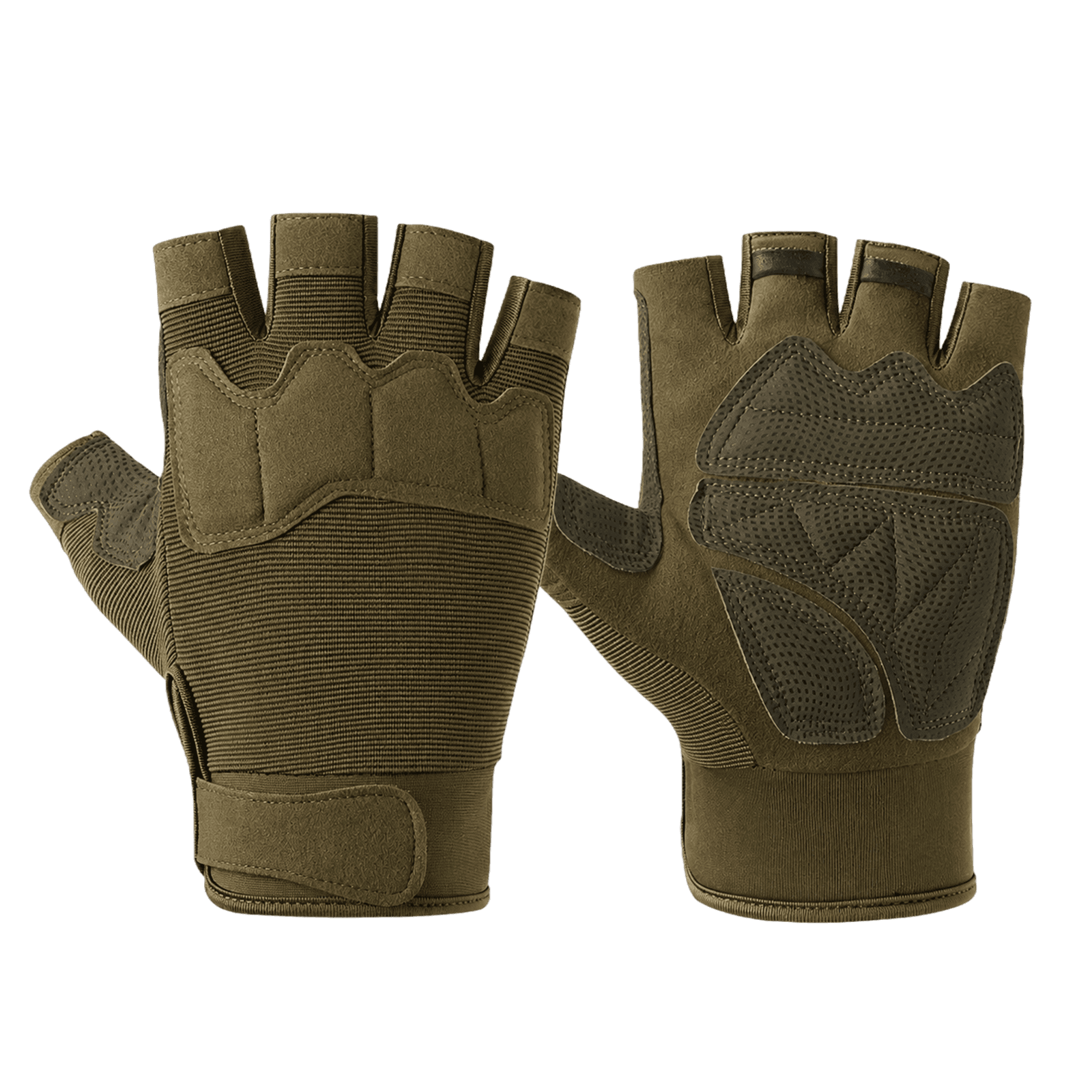 Rugged Tactical Half-Finger Gloves