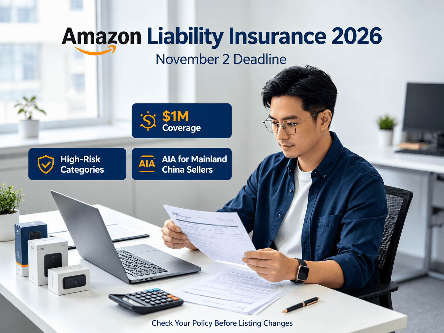 Amazon Liability Insurance Requirements 2026