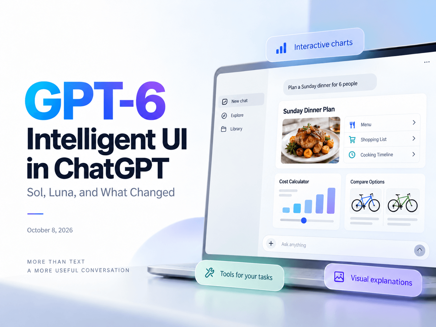 GPT-6 Intelligent UI
