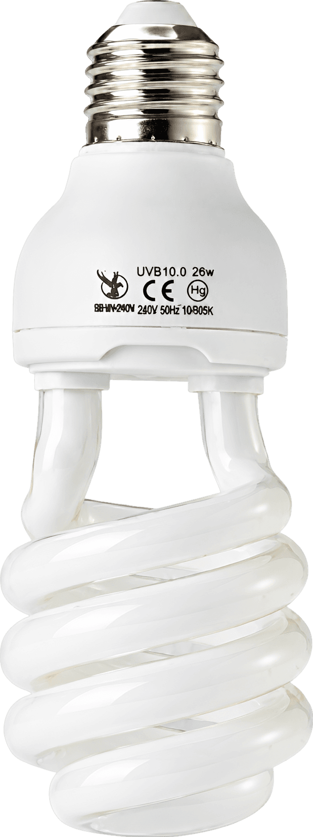 Spiral UVB Reptile Light Bulb (26W, 5.0)