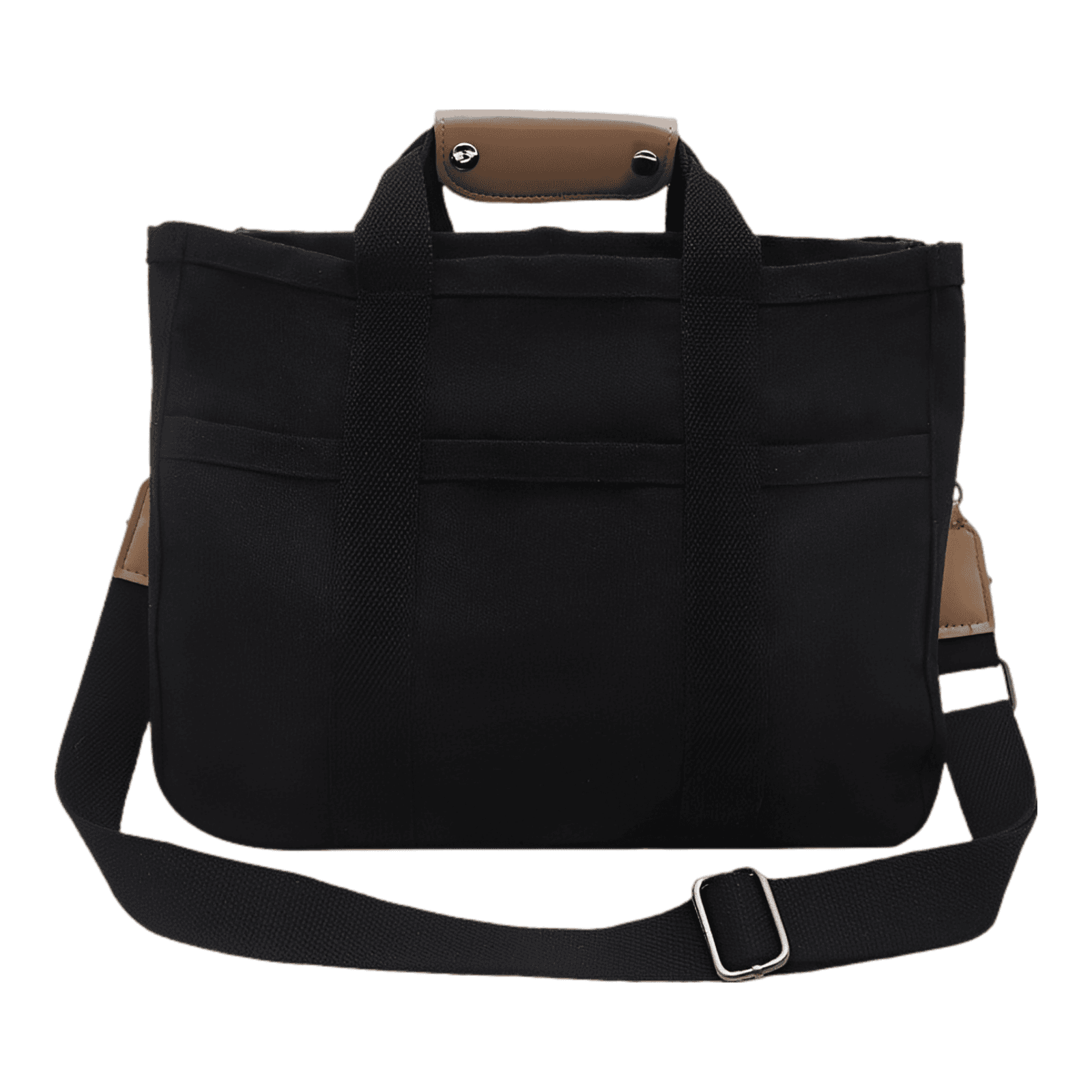 Women's Canvas Multi-Pocket Tote Bag