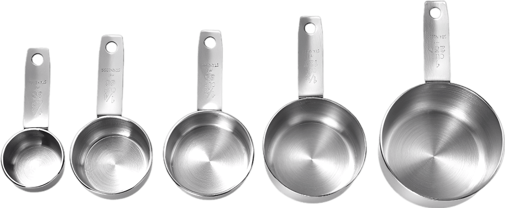 12-Piece Stainless Steel Measuring Set