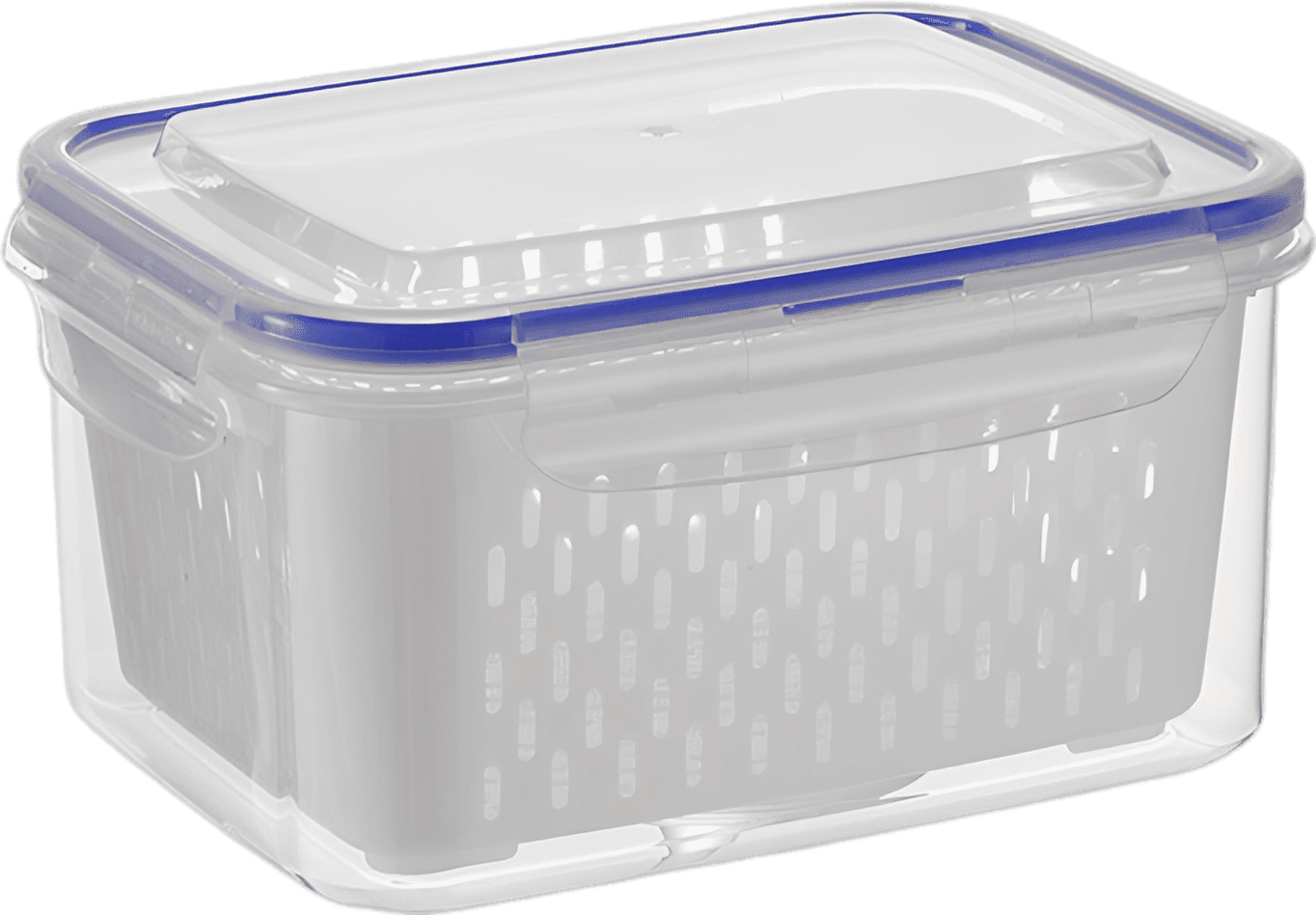 2 Pcs Food Storage Container Set