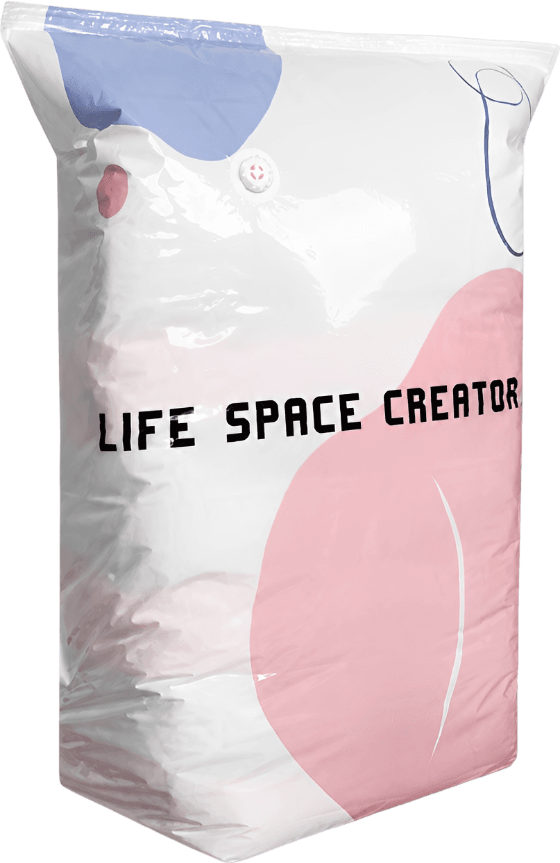 3-Pack No-Pump 3D Vacuum Storage Bags
