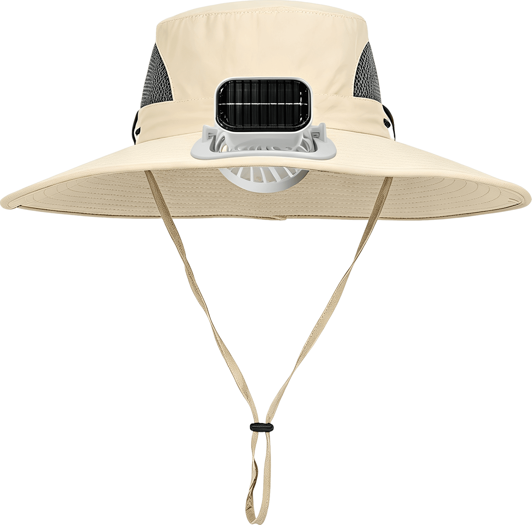 Solar Powered Cooling Fan Hat