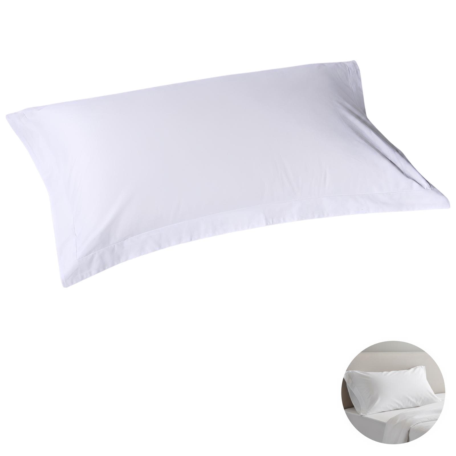 80S Mercerized Cotton Pillowcase Set