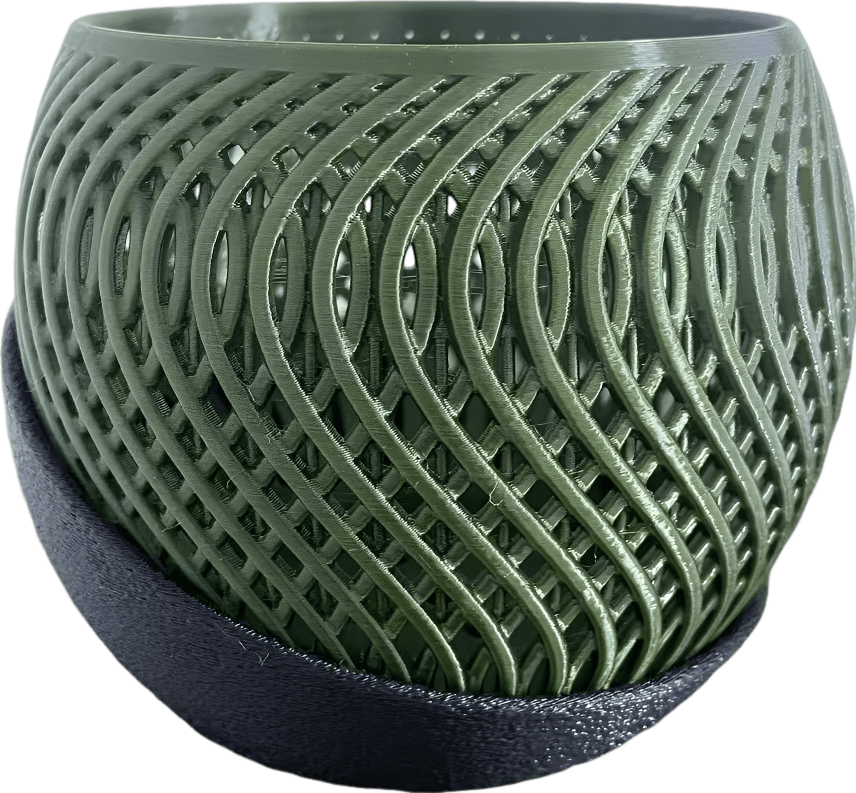 3D Printed Modern Woven Planters