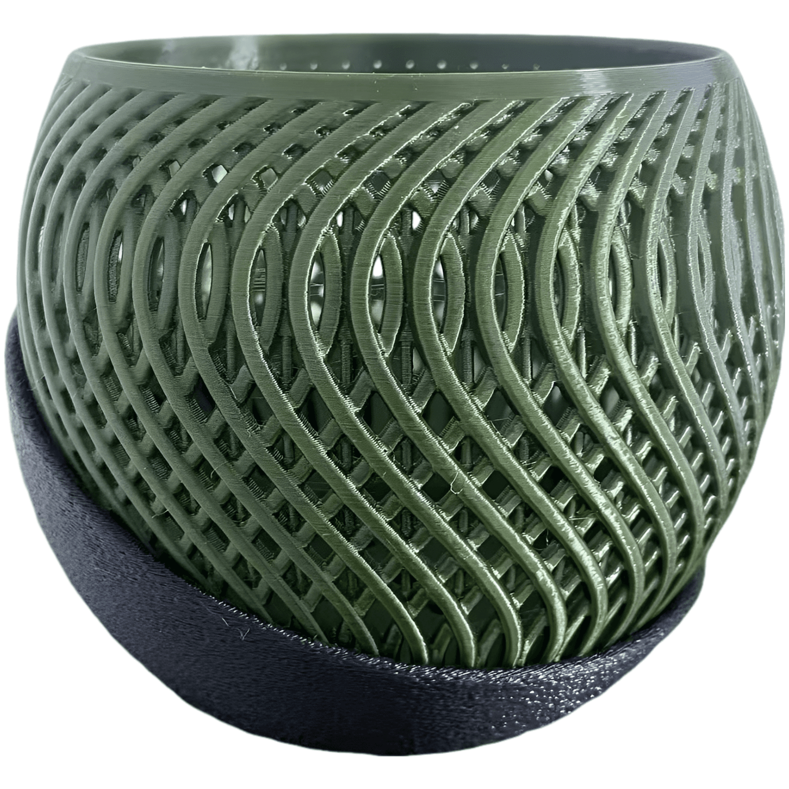3D Printed Modern Woven Planters
