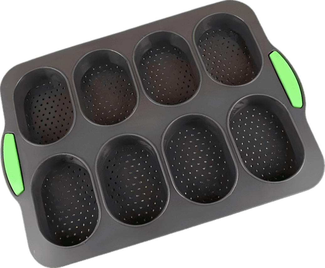 Perforated Silicone Mini Baguette Pan