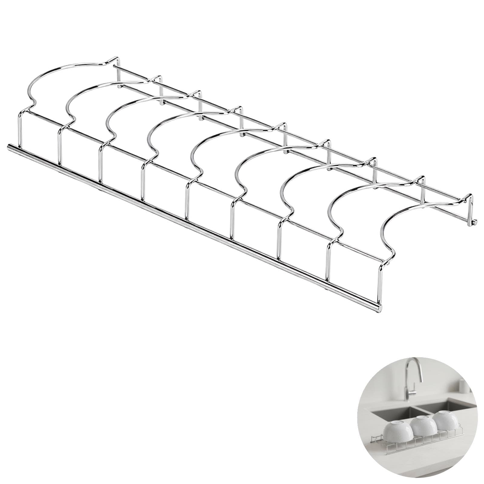 Stainless Steel Small Bowl Drainer & Organizer