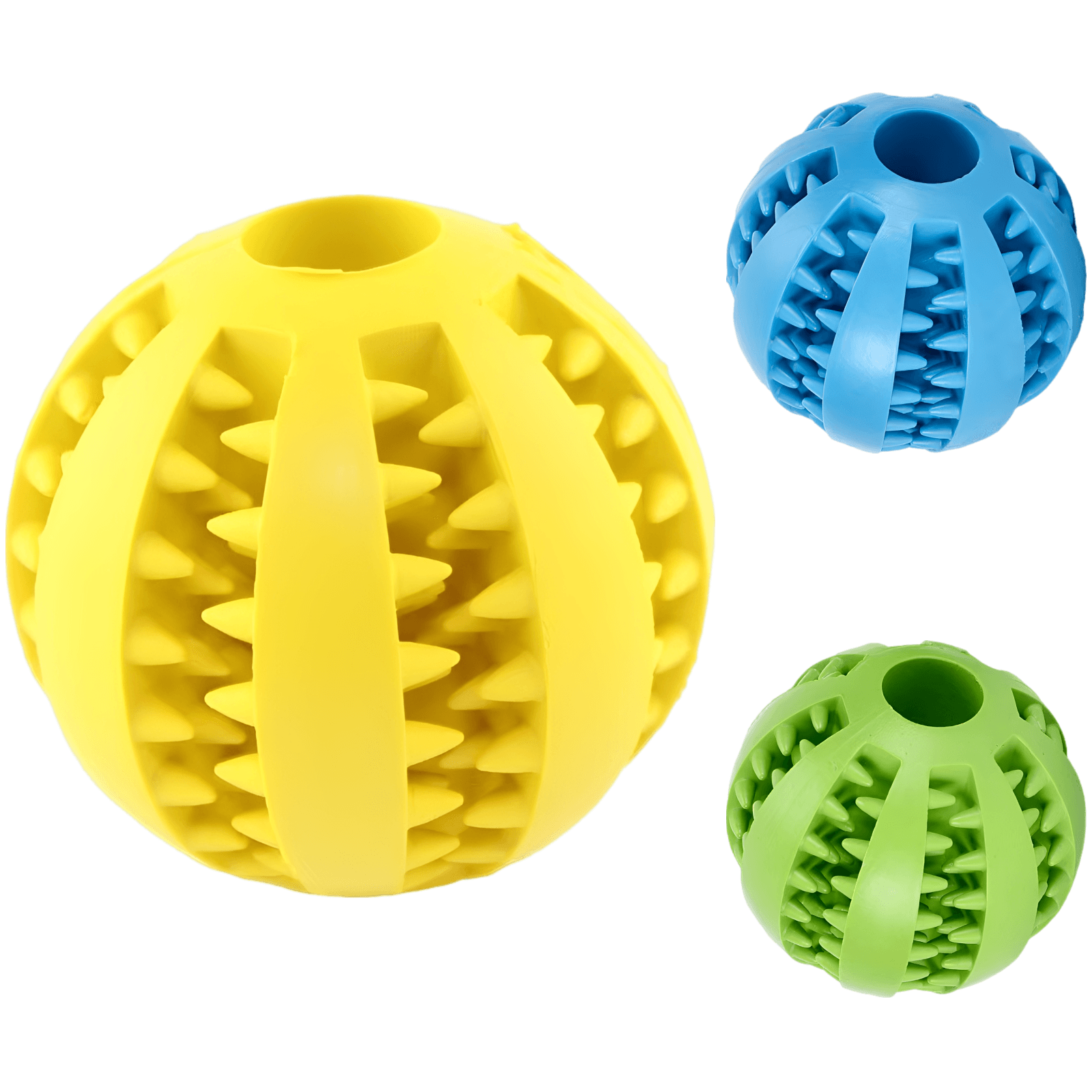 Vibrant Interactive Bird Foraging & Chew Toy Balls
