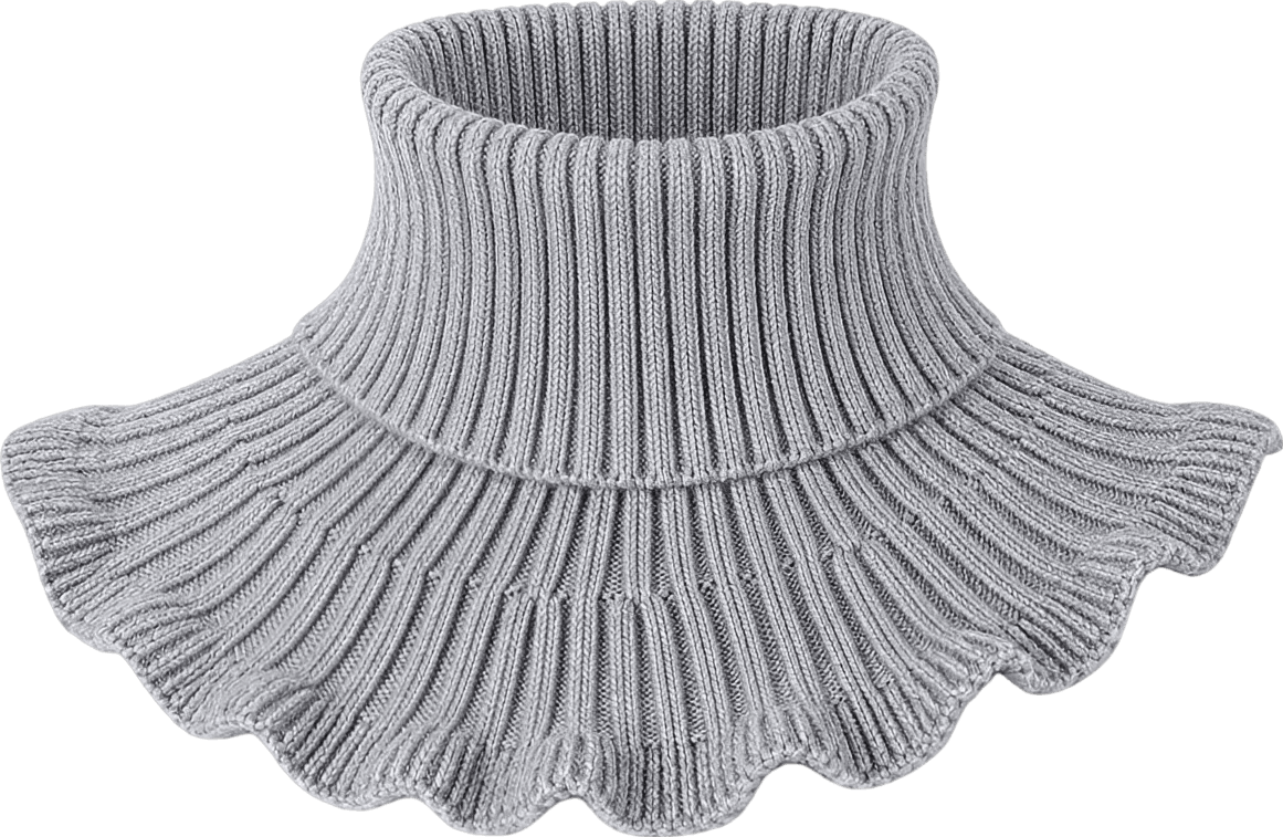 Detachable Knit Turtleneck Collar Set