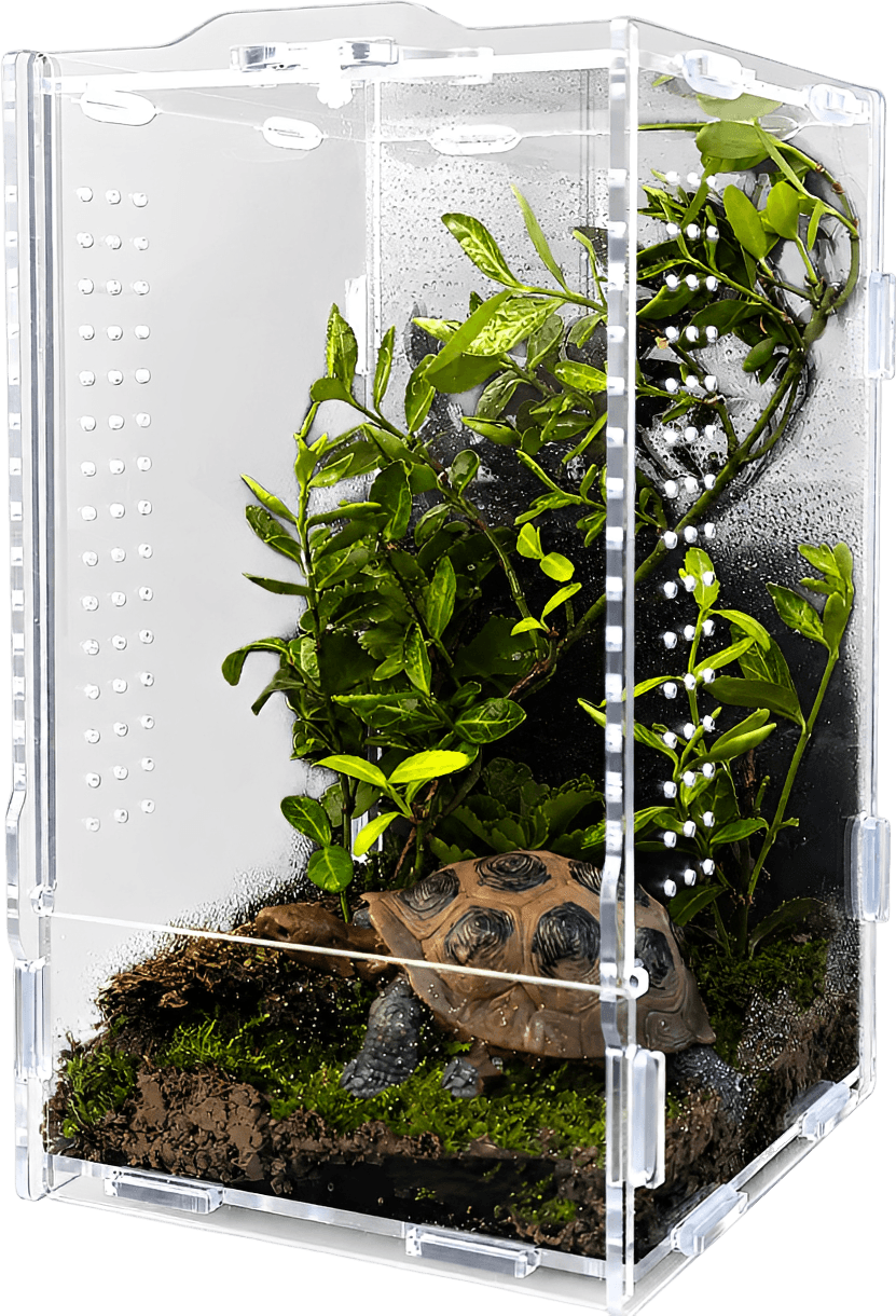 Premium Acrylic Jumping Spider Enclosure