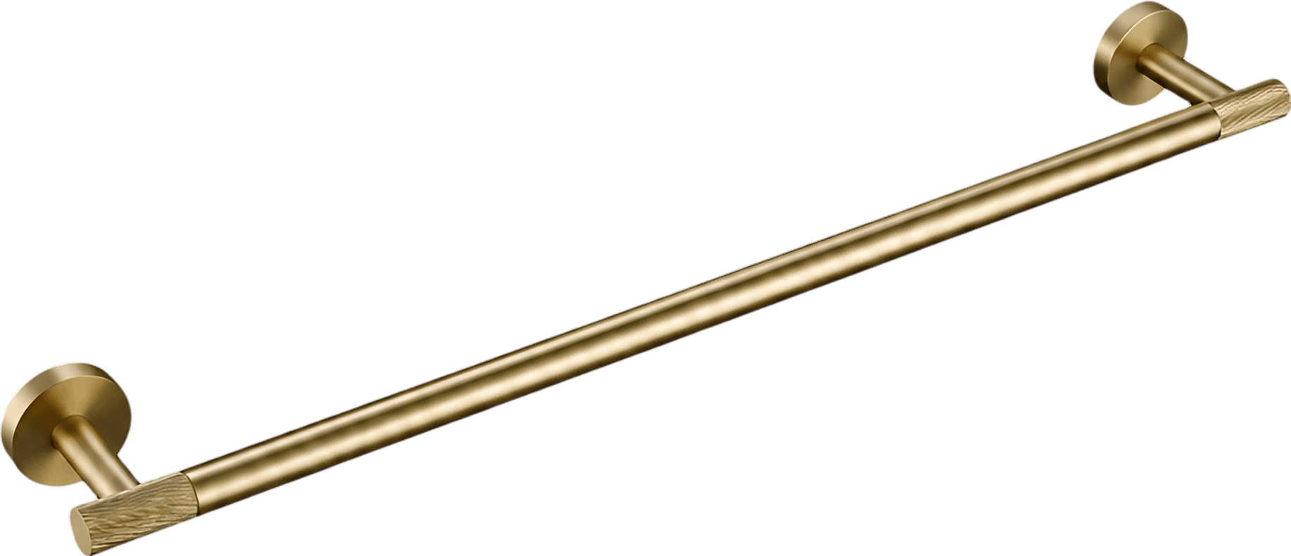 Brushed Gold Bathroom Towel Bar