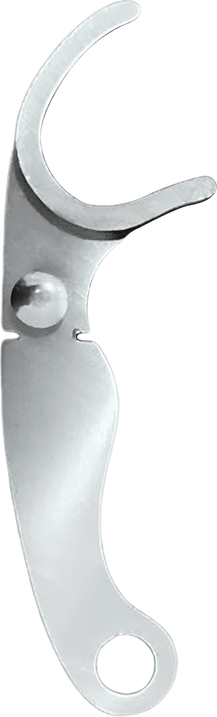 Eco-Friendly Stainless Steel Dental Flosser