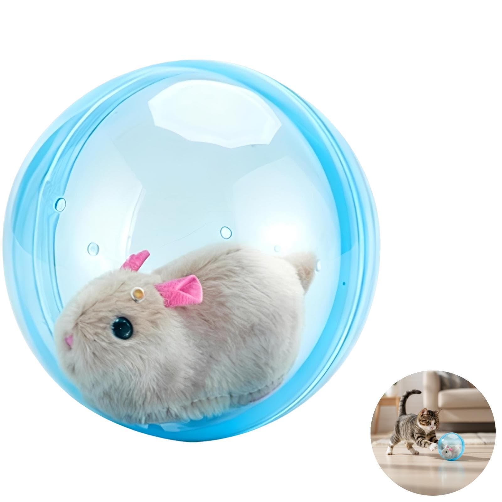Smart Self-Rolling Interactive Cat Toy Ball