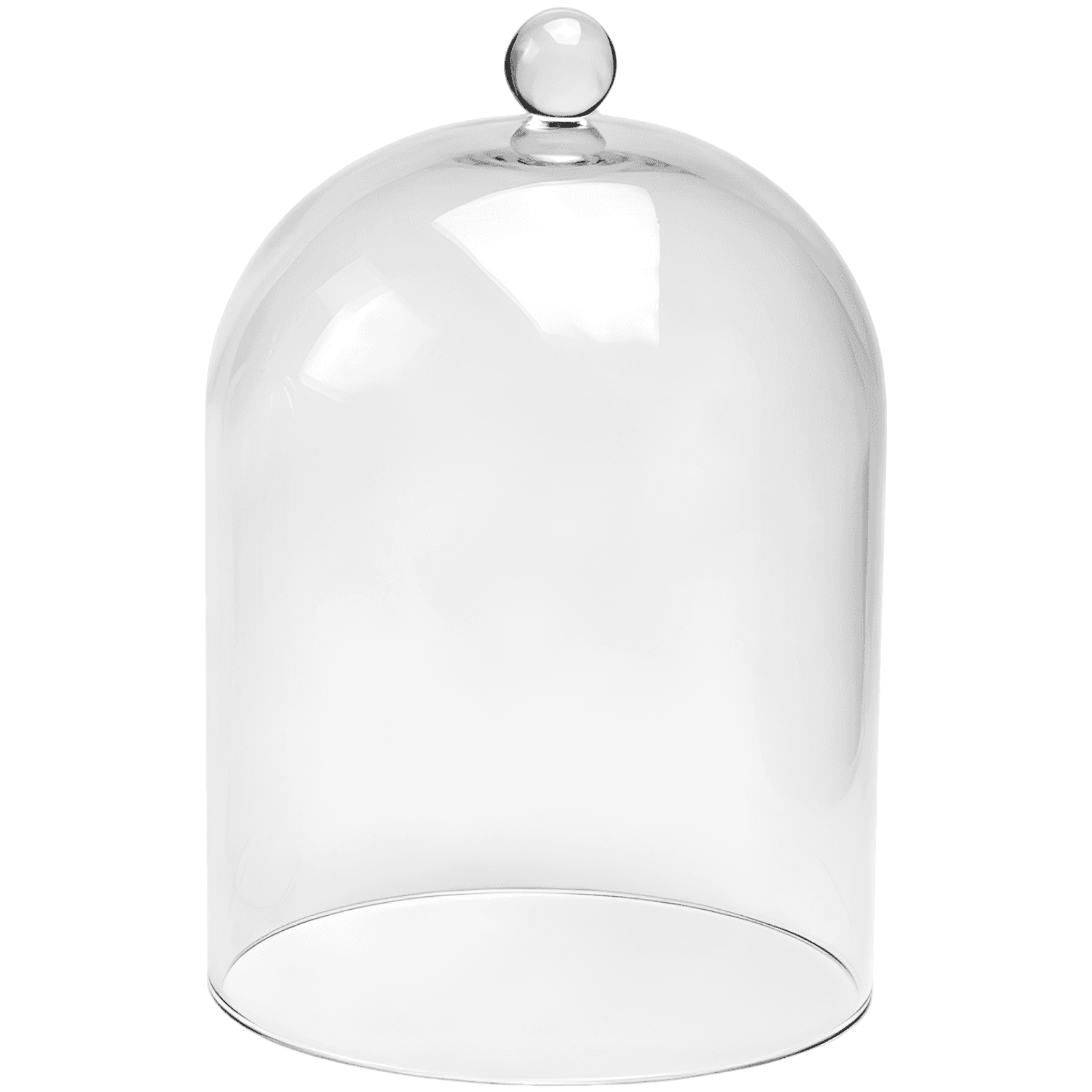 Elegant Glass Candle Cloche