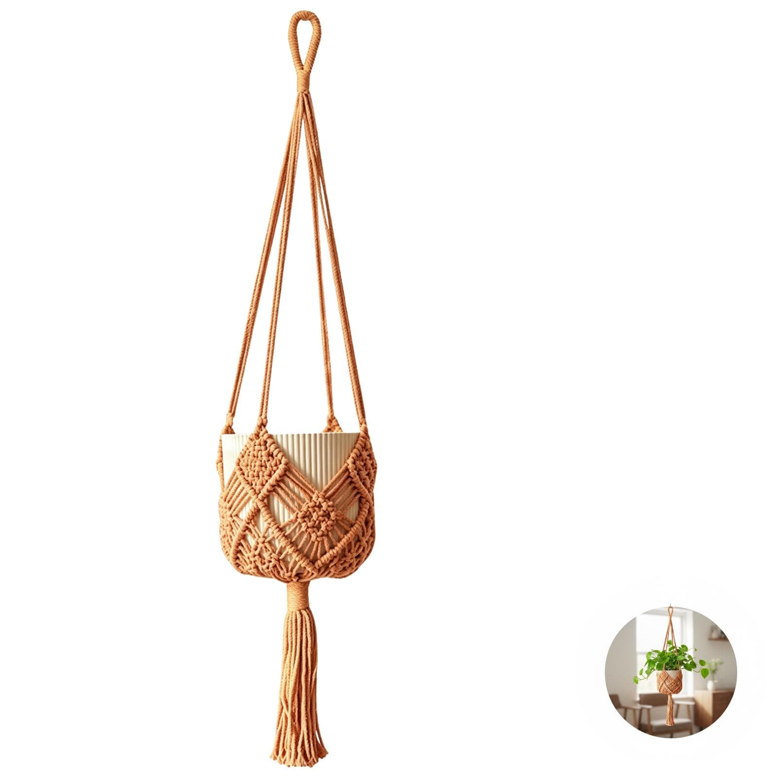 Boho Macrame Plant Hangers