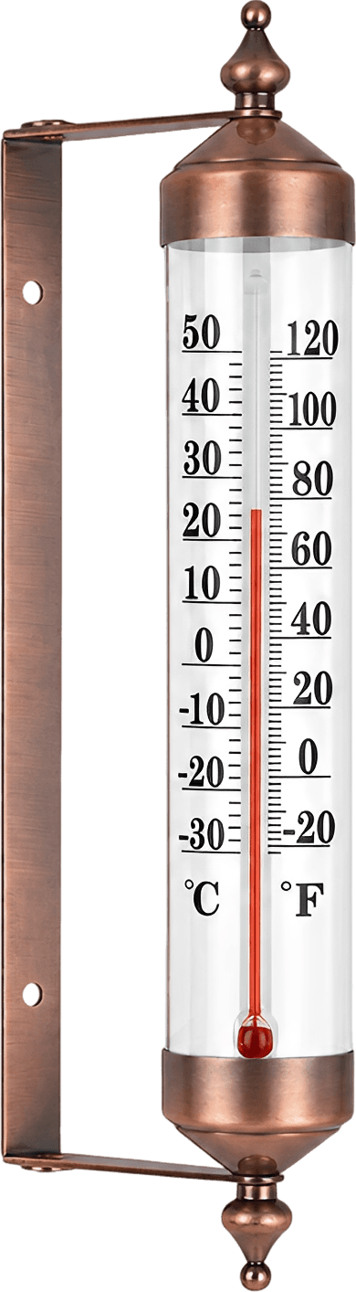 Vintage Garden Wall Thermometer