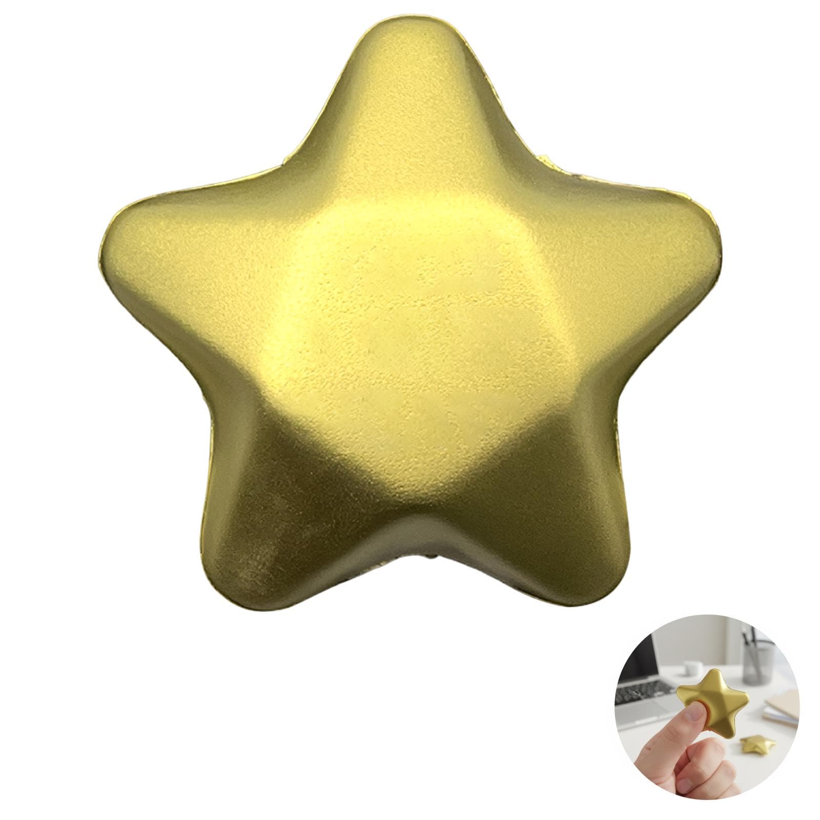 Gold Star Foam Stress Balls