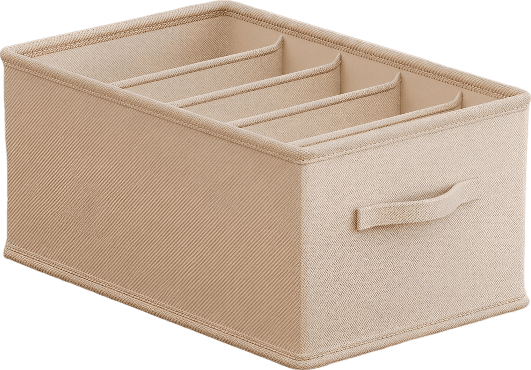 5-Compartment Clothes Organizing Bins