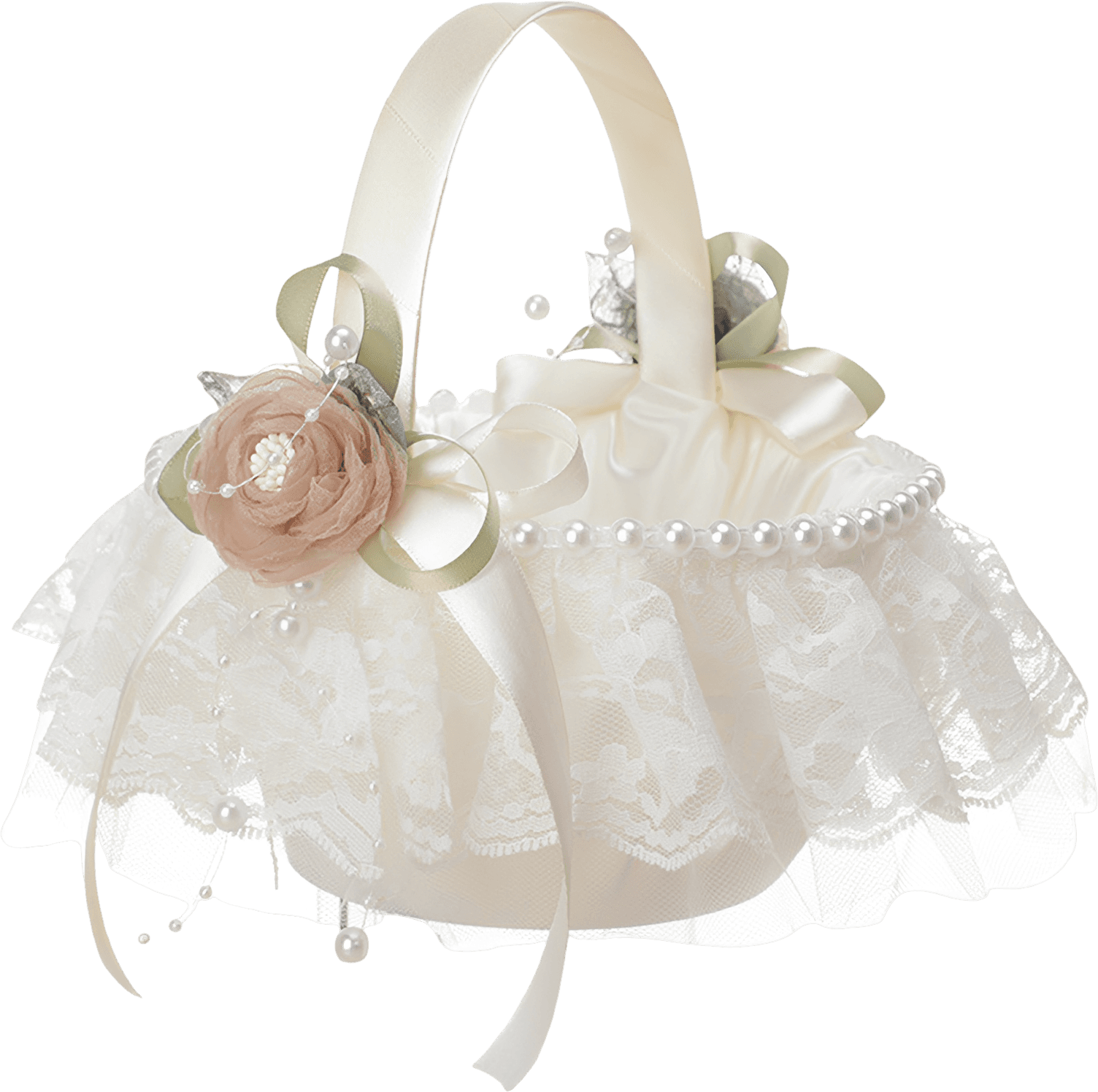 Elegant Wedding Flower Baskets