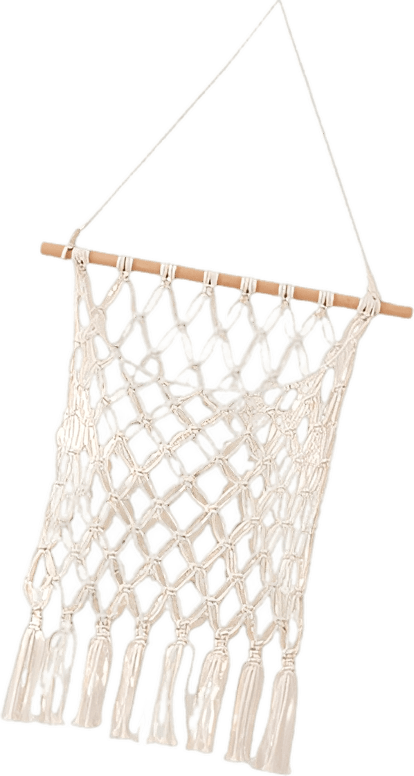 Macrame Hanging Storage Bag