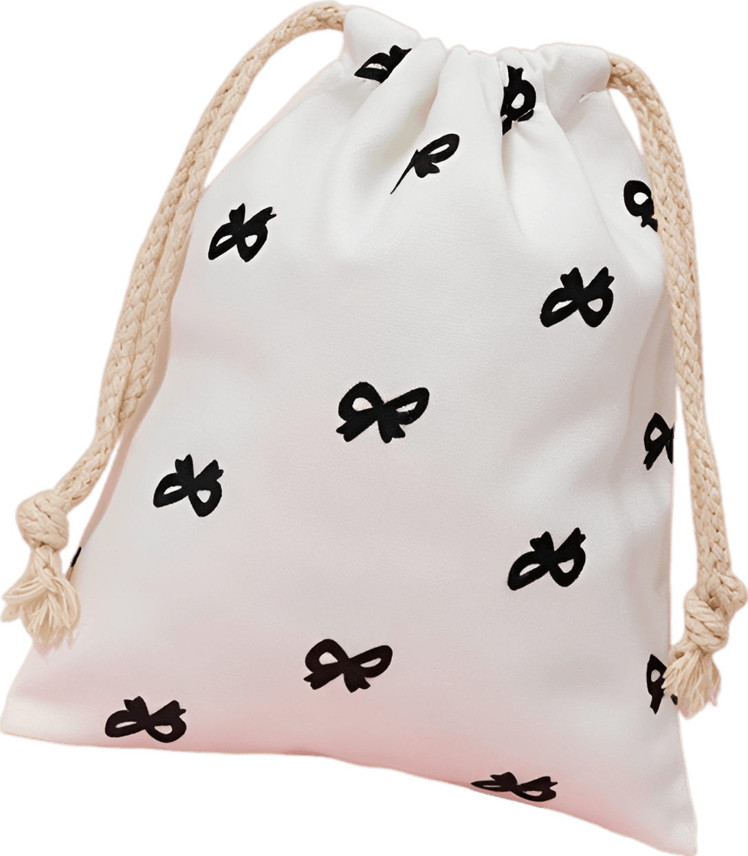 3-Piece Canvas Drawstring Gift Bags