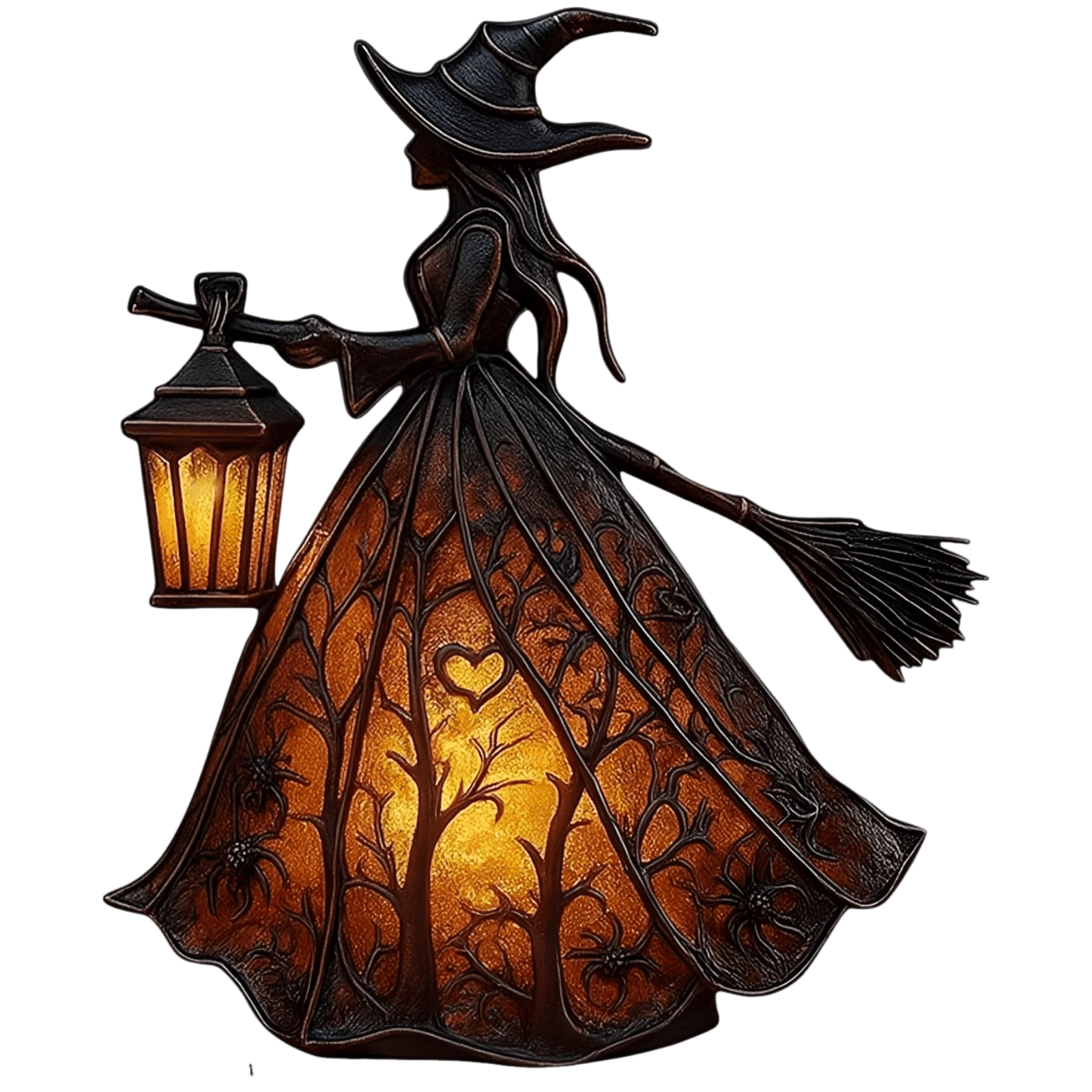 Gothic Witch Table Lamp