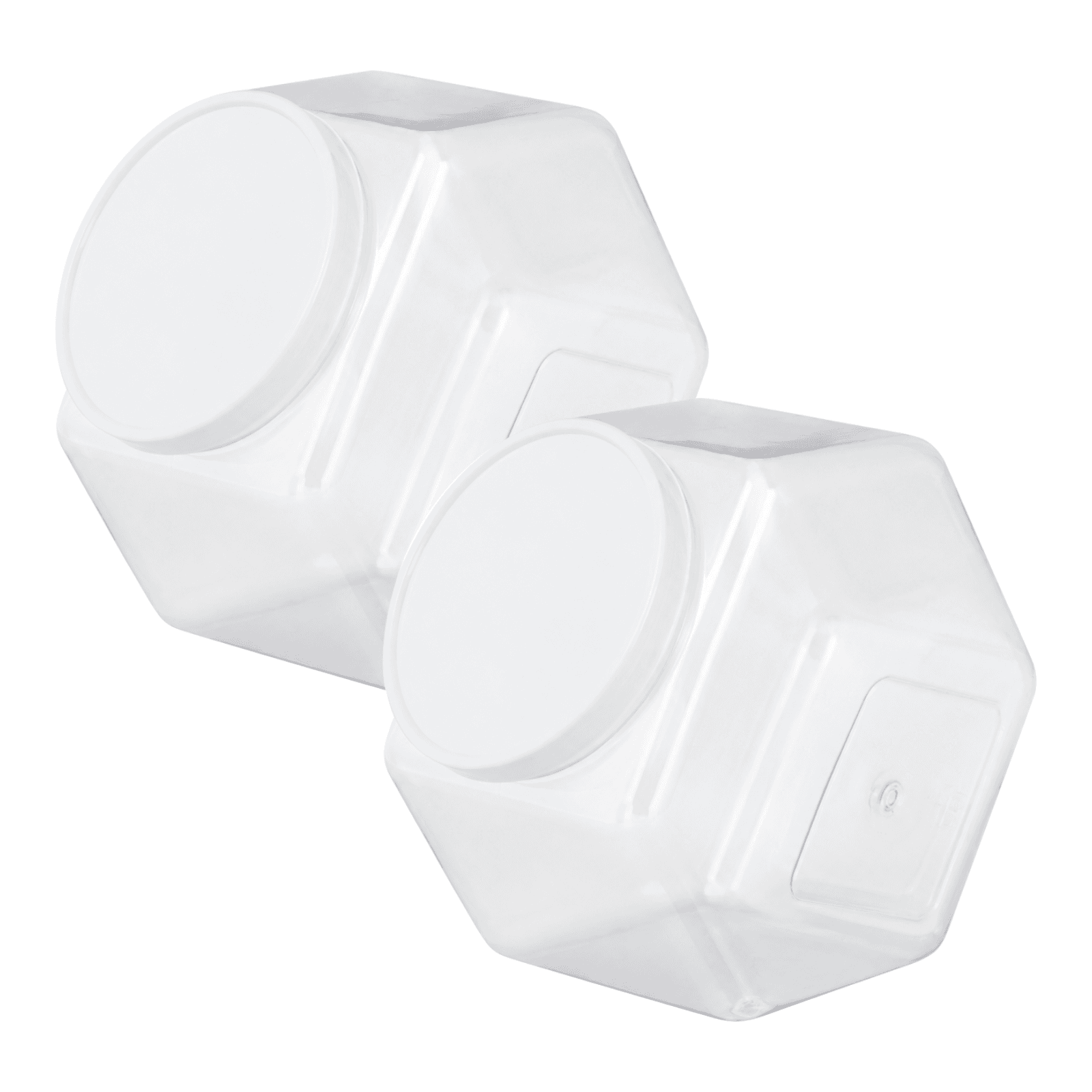 129oz Hexagon Candy Jars