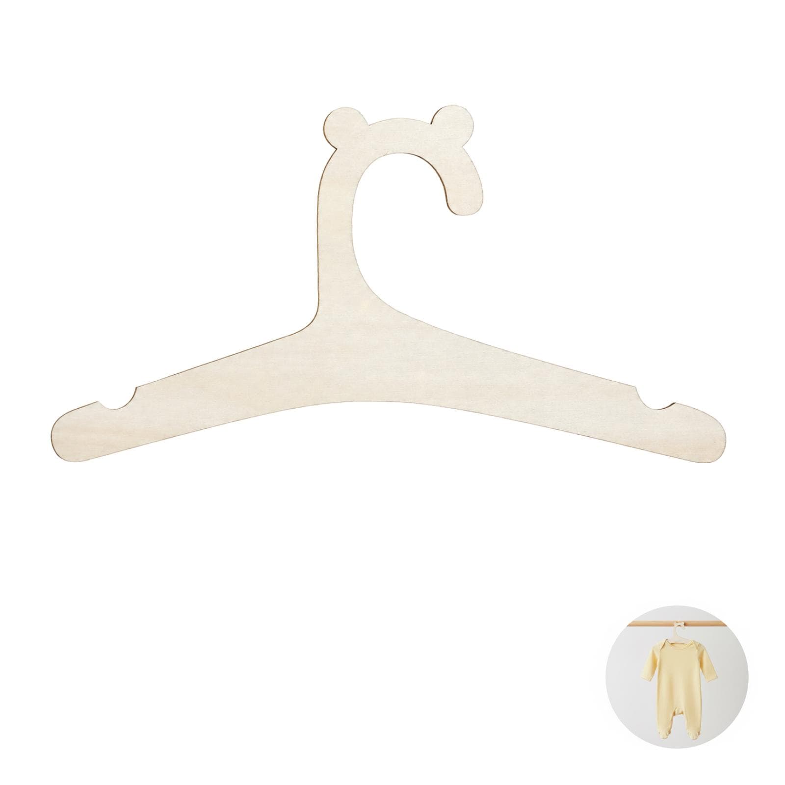 Wooden Hangers with Cute Ears