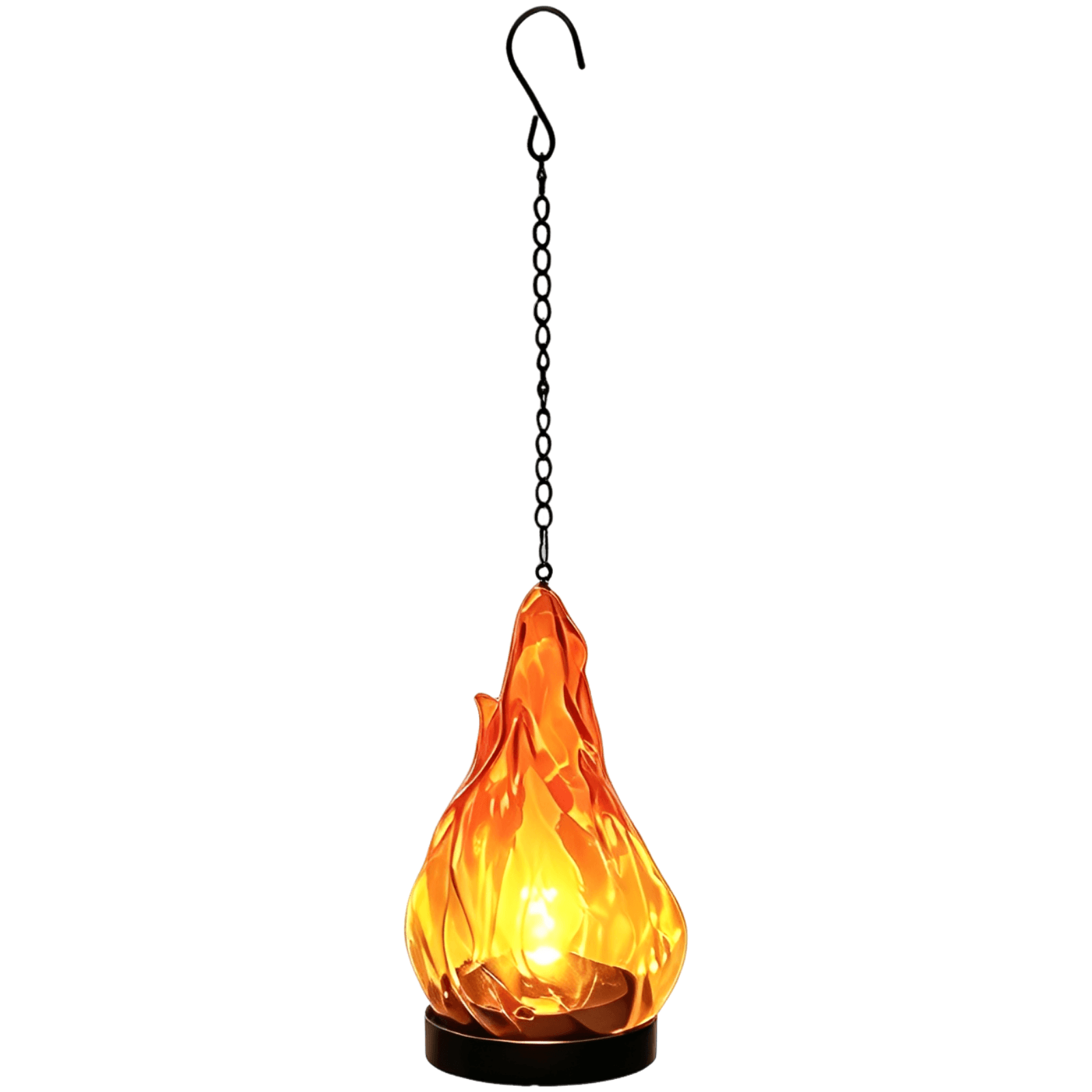 Solar Flame Hanging Light