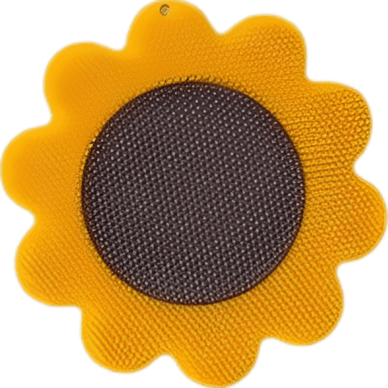 Sunflower Shower Foot Scrubber Mat