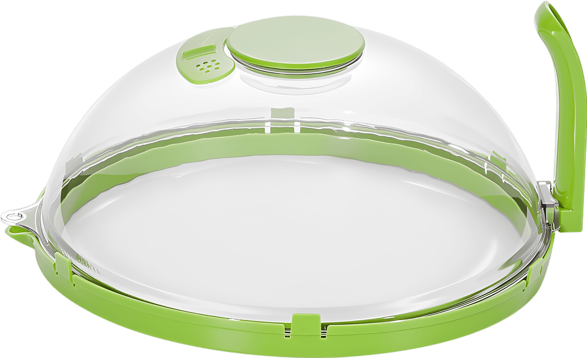 Microwave Splatter Cover with Water Steamer