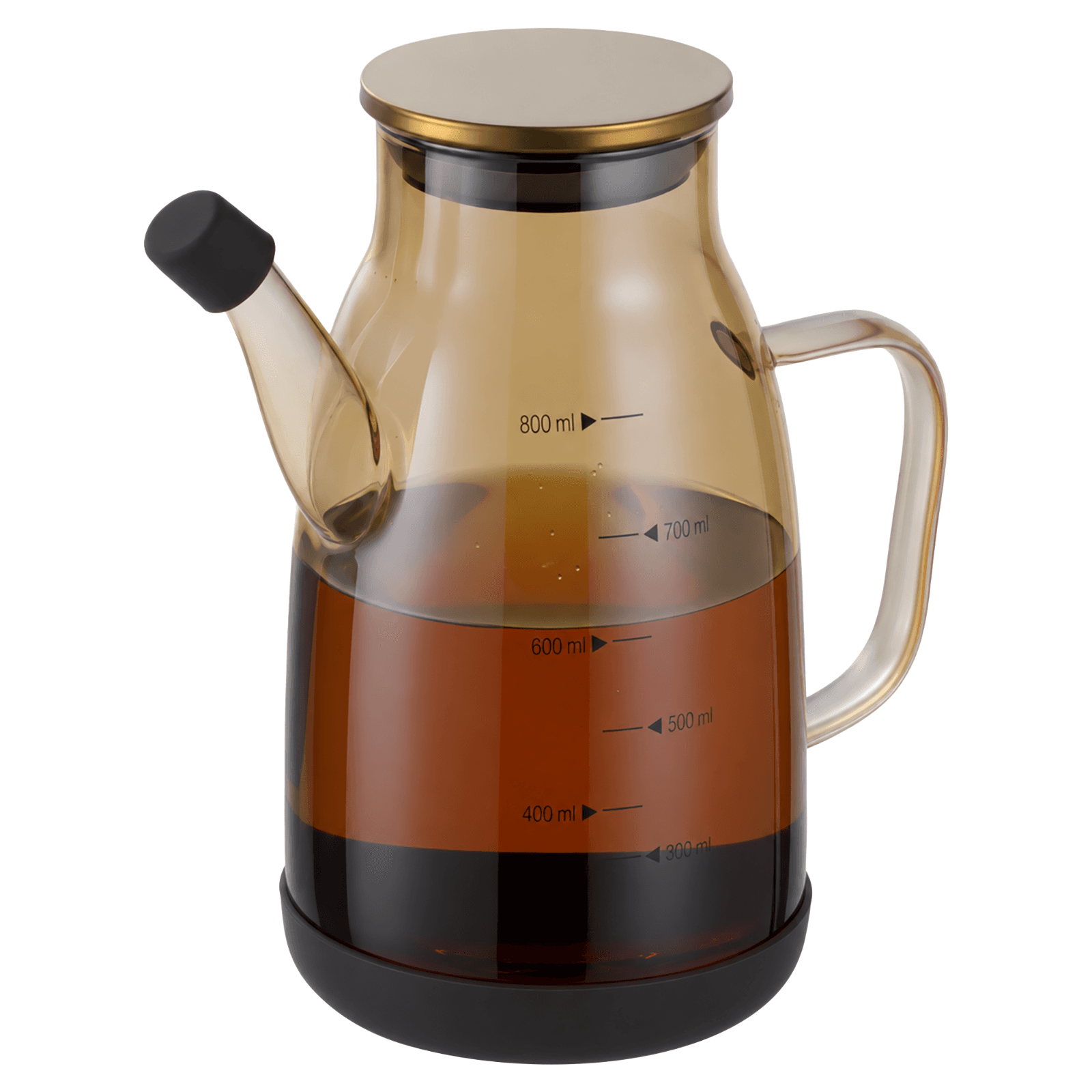 Amber Glass Oil Dispenser