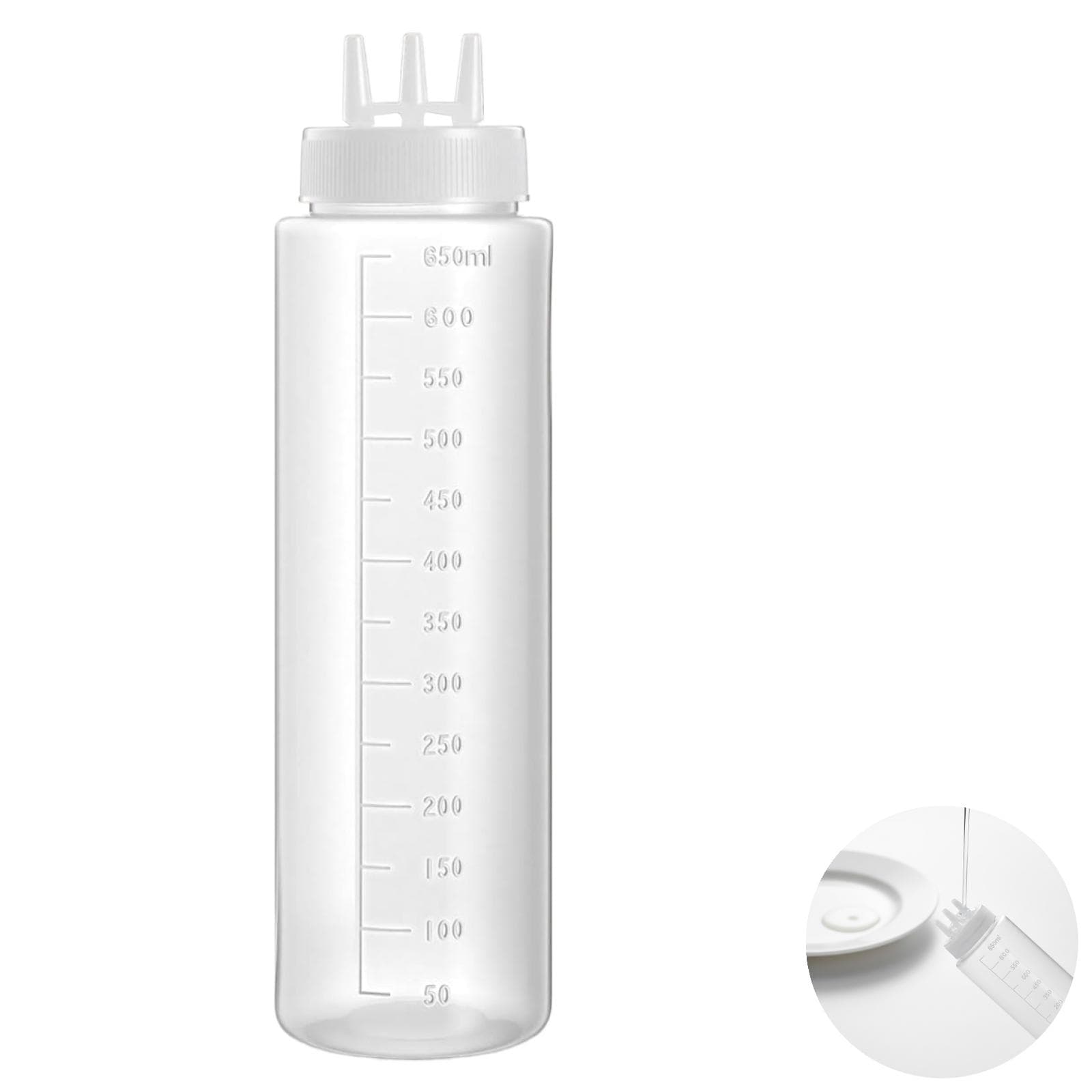 22 oz Condiment Squeeze Bottles